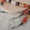 Wooden earrings E001