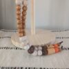 Wooden earrings E001