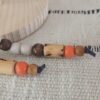 Wooden earrings E001