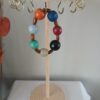Wooden beads wrist bracelet B004