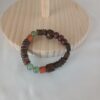 Wooden beads wrist bracelet B005