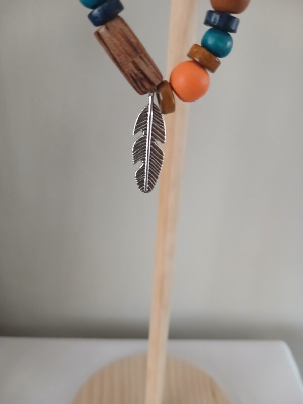 B0062 Wooden beads wrist bracelet B006