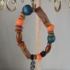 B0073 Wooden beads wrist bracelet B007