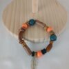 B0075 Wooden beads wrist bracelet B007