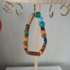 Wooden beads wrist bracelet B008