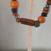 Wooden beads wrist bracelet B008