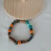 Wooden beads wrist bracelet B008