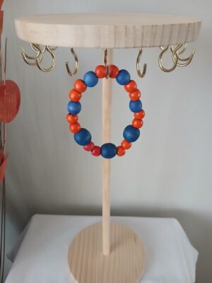 B0091 Wooden beads wrist bracelet B009