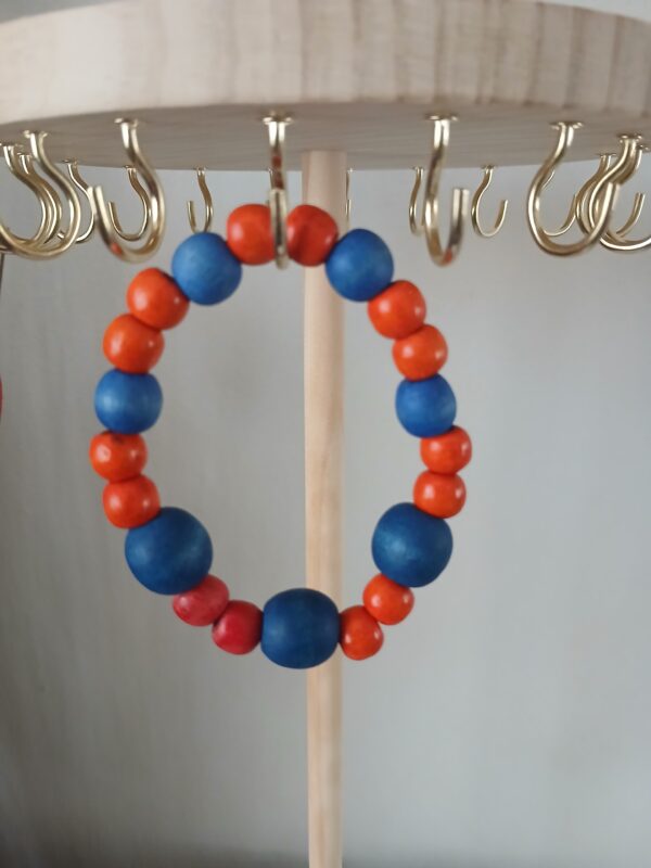 B0092 Wooden beads wrist bracelet B009