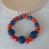 B0093 Wooden beads wrist bracelet B009