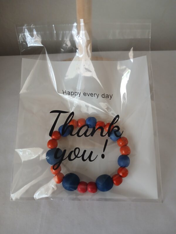 B0095 Wooden beads wrist bracelet B009