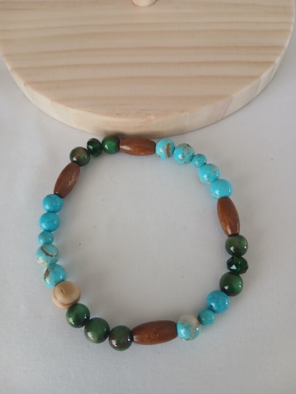 Beads wrist bracelet B016