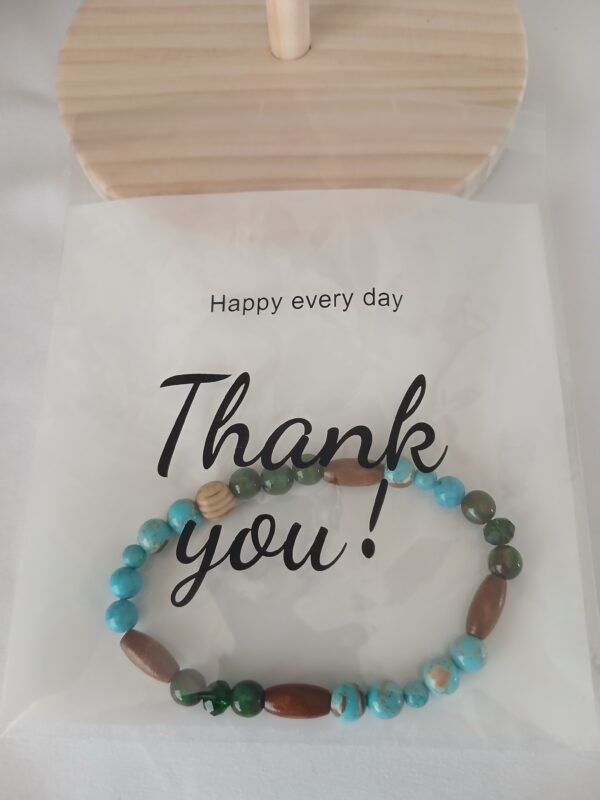 Beads wrist bracelet B016