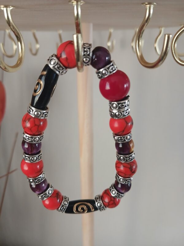 Beads wrist bracelet B018