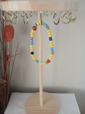 Beads wrist bracelet B023