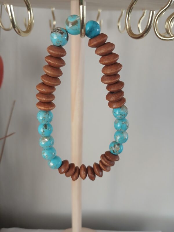 Beads wrist bracelet B026