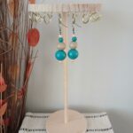 Wooden earrings E002
