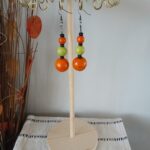 Wooden earrings E003