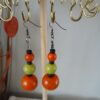 E0032 Wooden earrings E003