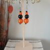 E0041 Wooden earrings E004