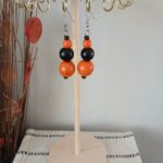 Wooden earrings E004