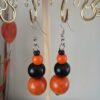 E0042 Wooden earrings E004