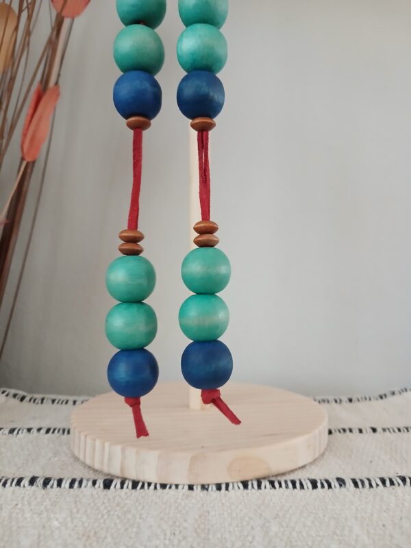 Wooden earrings E005