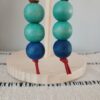 Wooden earrings E005