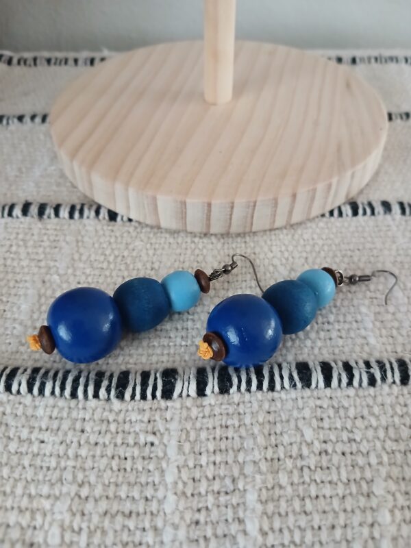 Wooden earrings E006