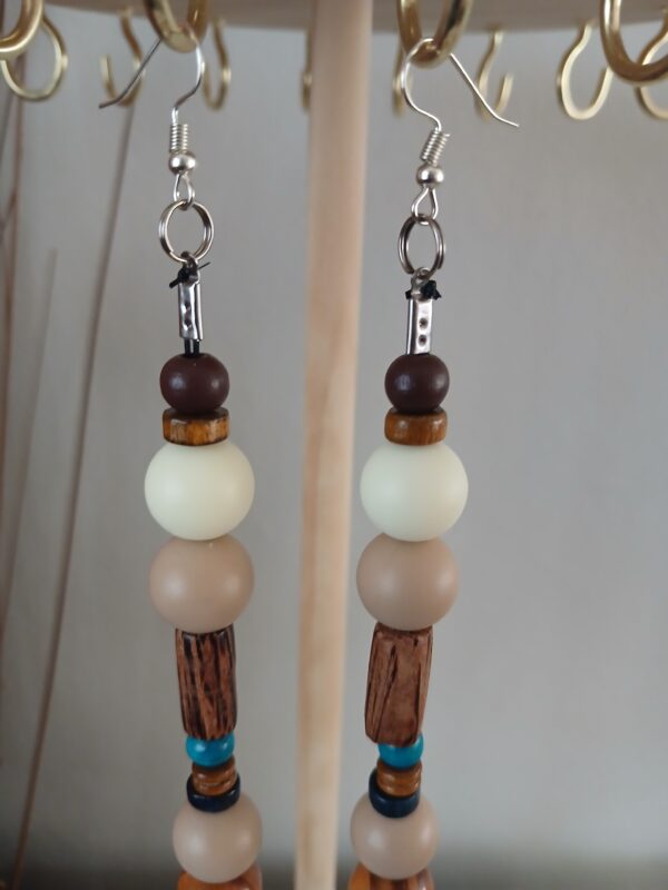Wooden earrings E008
