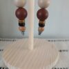 Wooden earrings E008