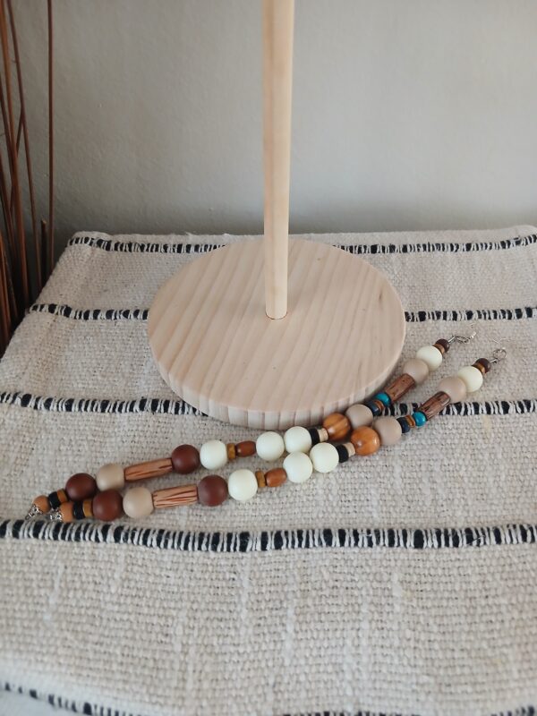 Wooden earrings E008