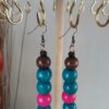 Wooden earrings E009