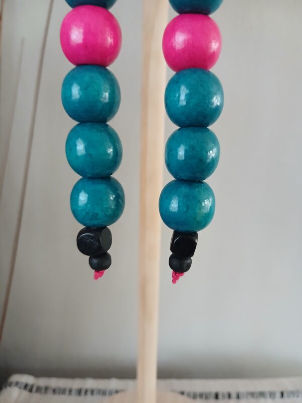 Wooden earrings E009