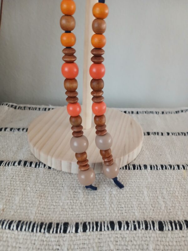 Wooden earrings E011