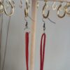 Wooden earrings E012