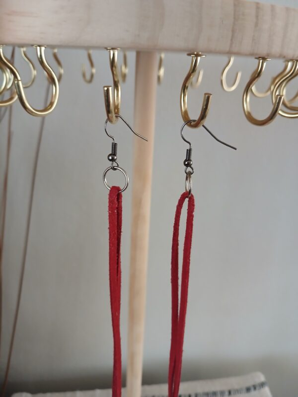 Wooden earrings E012