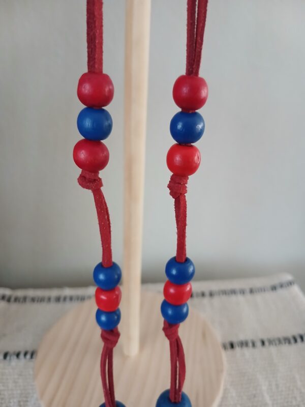 Wooden earrings E012