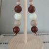 Wooden earrings E013