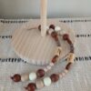 Wooden earrings E013