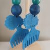 E0143 Wooden earrings E014