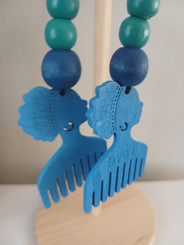 E0143 Wooden earrings E014