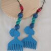 E0144 Wooden earrings E014