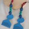 E0145 Wooden earrings E014