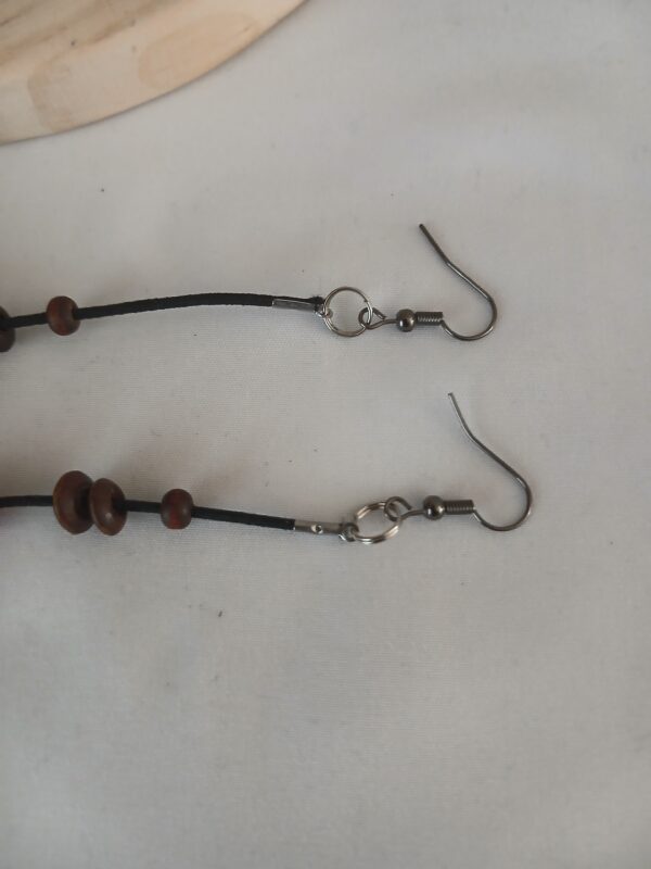 E0147 Wooden earrings E014