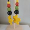 Wooden earrings E015