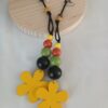 Wooden earrings E015