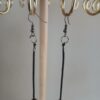 Wooden earrings E016