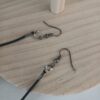 Wooden earrings E016