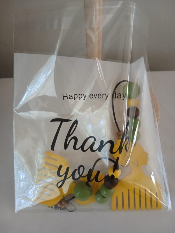 Wooden earrings E016